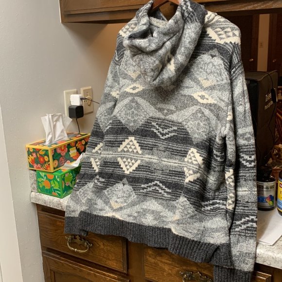 American Eagle Outfitters Men’s Unisex Long Sleeve Pullover Hoodie Size Large - Picture 5 of 7